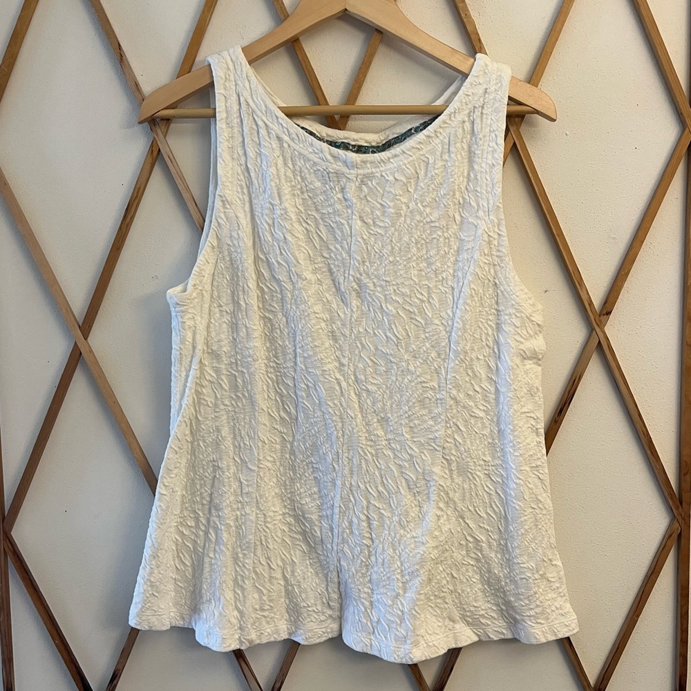 Anthropologie Textured Tank Top